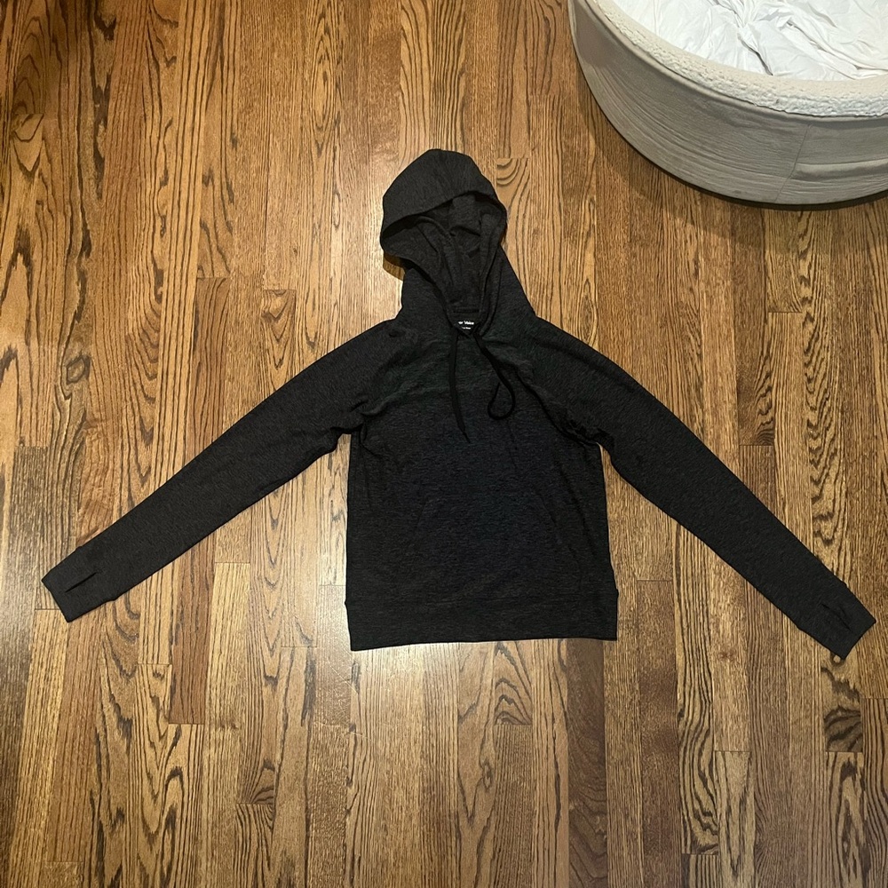 Outdoor Voices Cloudknit hoodie in gray